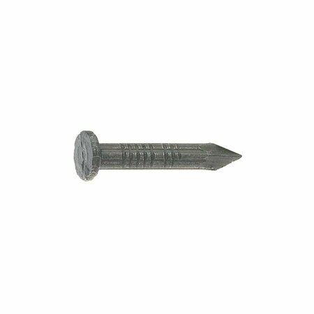 TINKERTOOLS 1.5 in. 4D Masonry Tempered Hardened Steel Flat Head Nail, Gray - 50 lbs TI3313293